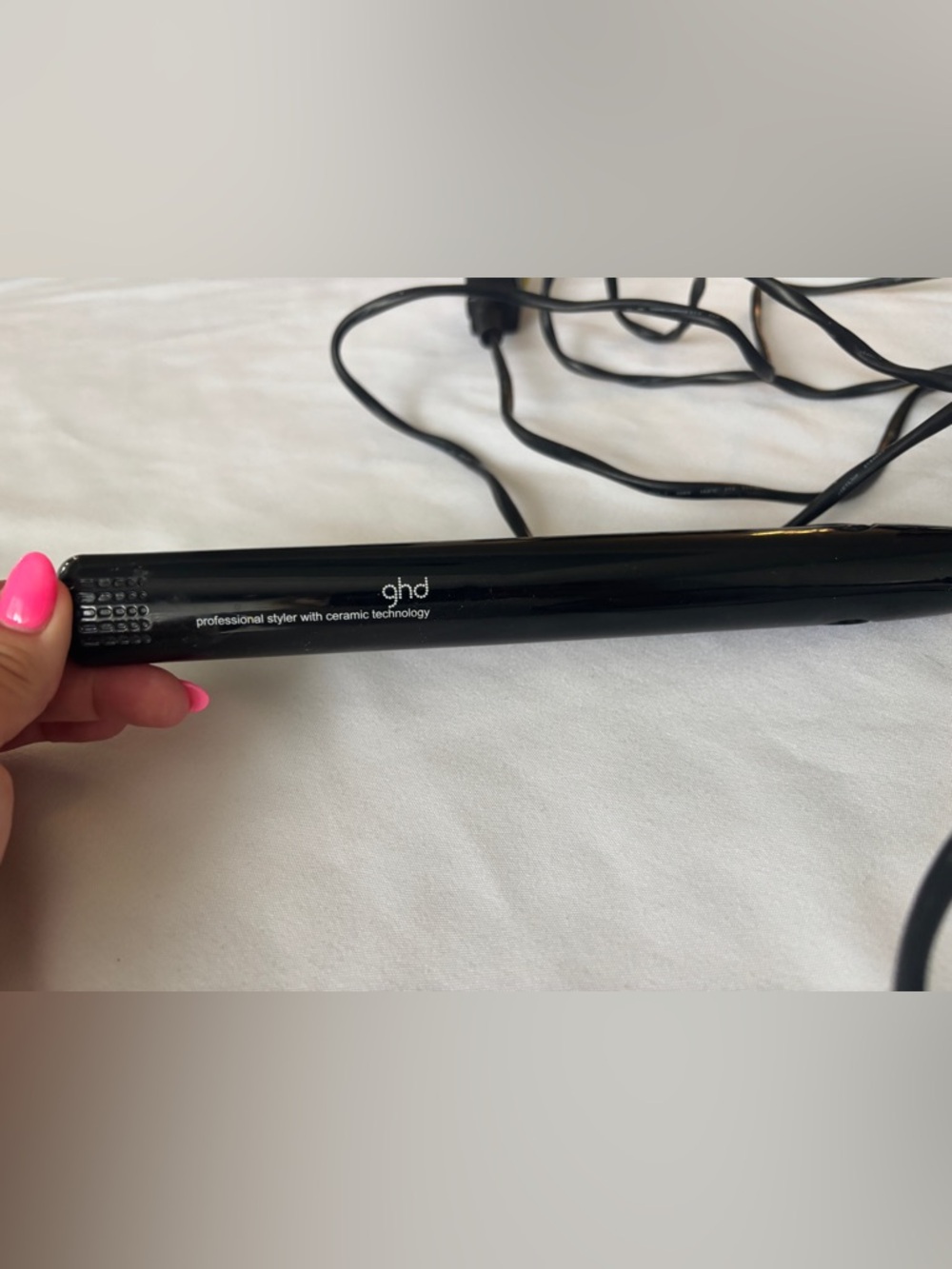 ghd Glossy Black Ceramic Hair Styler